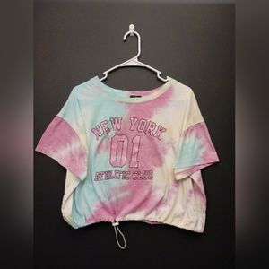 Rue 21 1X tie dye womens tee-shirt